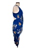 Venus Print Blue Cocktail Dress Size L - photo 4