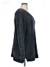 Orvis 100% Polyester Metallic Gray Blue Pullover Sweater Size XL - photo 4