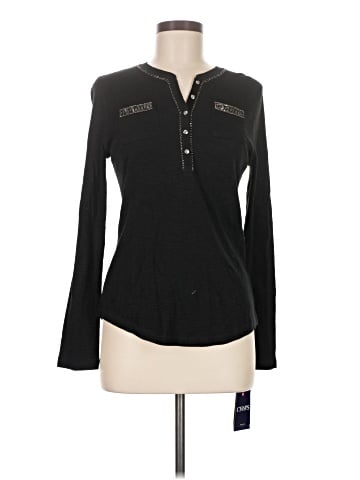 Chaps Long Sleeve Henley (view 1)