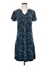 BCBGeneration Print Blue Casual Dress Size S - photo 1