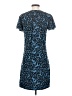 BCBGeneration Print Blue Casual Dress Size S - photo 2