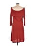 Natori 100% Polyester Solid Red Casual Dress Size L - photo 2