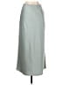 J by Joie 100% Polyester Solid Gray Yellow Formal Skirt Size XS - photo 1