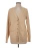 Lands' End 100% Cotton Tan Cardigan Size XS - photo 1