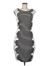 Jax Stripes Black Casual Dress Size 8 - photo 1