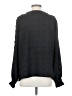 Coco + Carmen 100% Polyester Gray Long Sleeve T-Shirt Size Sm - Med - photo 2