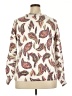 Ann Taylor LOFT Paisley Ivory Pullover Sweater Size XXL - photo 2