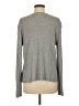 Socialite Metallic Gray Pullover Sweater Size M - photo 2