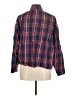 Hanna Andersson 100% Cotton Plaid Red Long Sleeve Button-Down Shirt Size M - photo 2