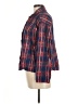 Hanna Andersson 100% Cotton Plaid Red Long Sleeve Button-Down Shirt Size M - photo 5