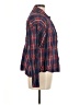 Hanna Andersson 100% Cotton Plaid Red Long Sleeve Button-Down Shirt Size M - photo 4