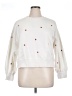 Old Navy Hearts White Sweatshirt Size XL - photo 1