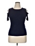 MICHAEL Michael Kors Blue Short Sleeve Top Size XL - photo 1