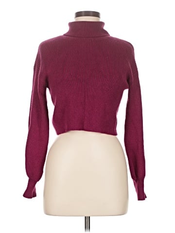 Blue Rain Turtleneck Sweater (view 1)
