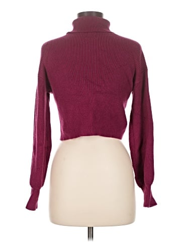 Blue Rain Turtleneck Sweater (view 2)