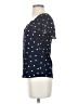 Monteau Polka Dots Blue Short Sleeve Blouse Size S - photo 5