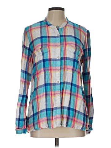 Vintage America Blues Long Sleeve Blouse (view 1)
