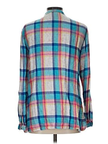 Vintage America Blues Long Sleeve Blouse (view 2)