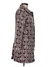 Agnes B. Paisley Burgundy Coat Size Med (2) - photo 4