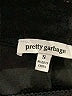 pretty garbage 100% Polyester Solid Black Casual Skirt Size S - photo 4