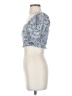 Roxy Blue Short Sleeve Blouse Size S - photo 5