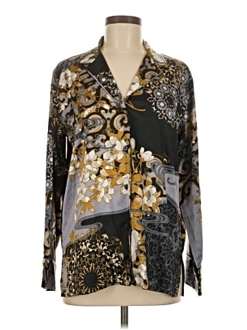 Natori Long Sleeve Blouse (view 1)