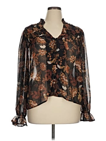 Evereve Long Sleeve Blouse (view 1)