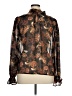 Evereve Brown Long Sleeve Blouse Size XL - photo 2
