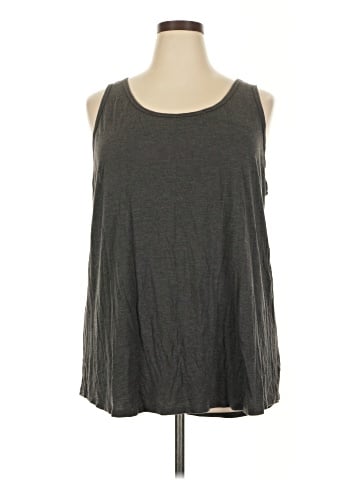 a.n.a. A New Approach Sleeveless T-Shirt (view 1)