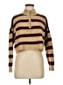 Noisy May Stripes Brown Pullover Sweater Size M - photo 1