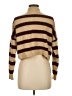 Noisy May Stripes Brown Pullover Sweater Size M - photo 2