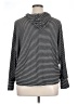 Chris & Carol Stripes Gray Poncho Size XL - photo 2