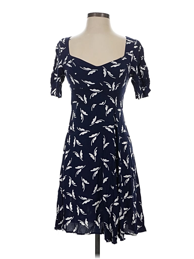 Pre-owned Maeve Casual Dress In Blue