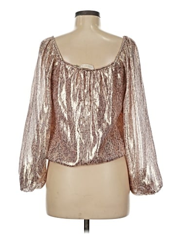Ramy Brook 3/4 Sleeve Silk Top (view 2)