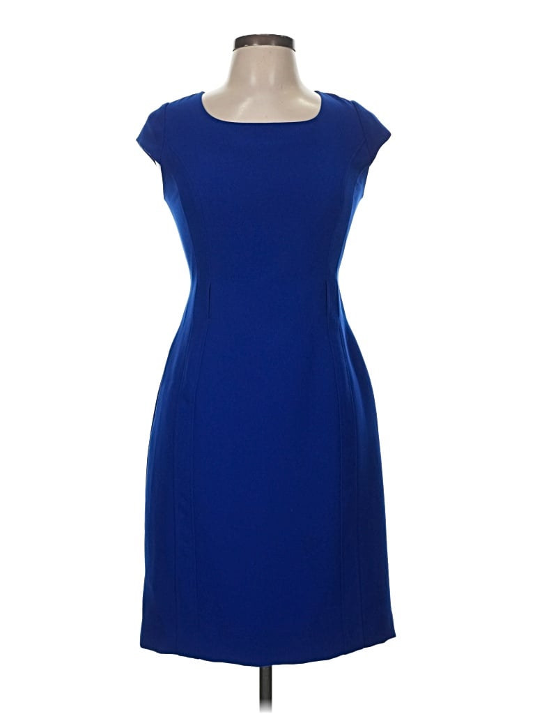 Pre-owned Tahari By Asl Cocktail Dress In Blue