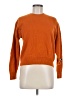 Anya Hindmarch 100% Wool Solid Orange Wool Pullover Sweater Size M - photo 1