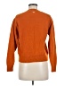 Anya Hindmarch 100% Wool Solid Orange Wool Pullover Sweater Size M - photo 2