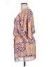 Pure Energy 100% Polyester Paisley Orange Romper Size 1X - photo 5