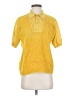 Unbranded Yellow Short Sleeve Blouse Size S (estimated) - photo 1