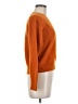 Anya Hindmarch 100% Wool Solid Orange Wool Pullover Sweater Size M - photo 4
