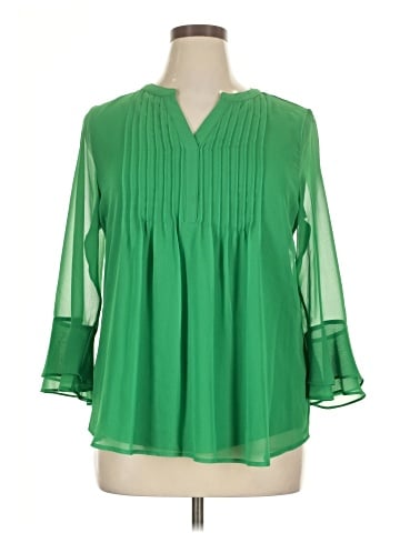 Charter Club 3/4 Sleeve Blouse (view 1)