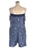 Torrid Paisley Blue Romper Size 3X Plus (3) - photo 2
