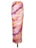 Boohoo Tie-dye Orange Pink Casual Skirt Size 8 - photo 1