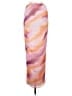 Boohoo Tie-dye Orange Pink Casual Skirt Size 8 - photo 2