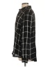 Style&Co 100% Rayon Plaid Black Long Sleeve Button-Down Shirt Size L - photo 5