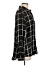 Style&Co 100% Rayon Plaid Black Long Sleeve Button-Down Shirt Size L - photo 4