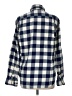 Uniqlo 100% Cotton Checkered-gingham Blue Long Sleeve Button-Down Shirt Size M - photo 2