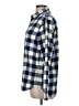 Uniqlo 100% Cotton Checkered-gingham Blue Long Sleeve Button-Down Shirt Size M - photo 5