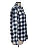 Uniqlo 100% Cotton Checkered-gingham Blue Long Sleeve Button-Down Shirt Size M - photo 4