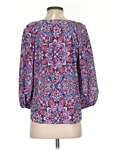 Alice & Trixie 3/4 Sleeve Silk Top (view 2)